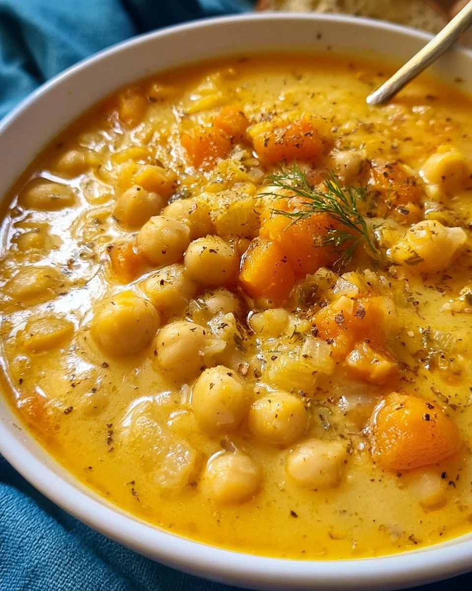Greek-Style Chickpea Soup Recipe