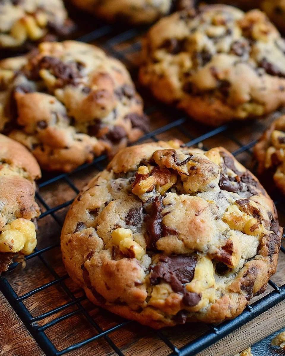 Authentic Chocolate Chip Walnut Cookies from Levain Bakery