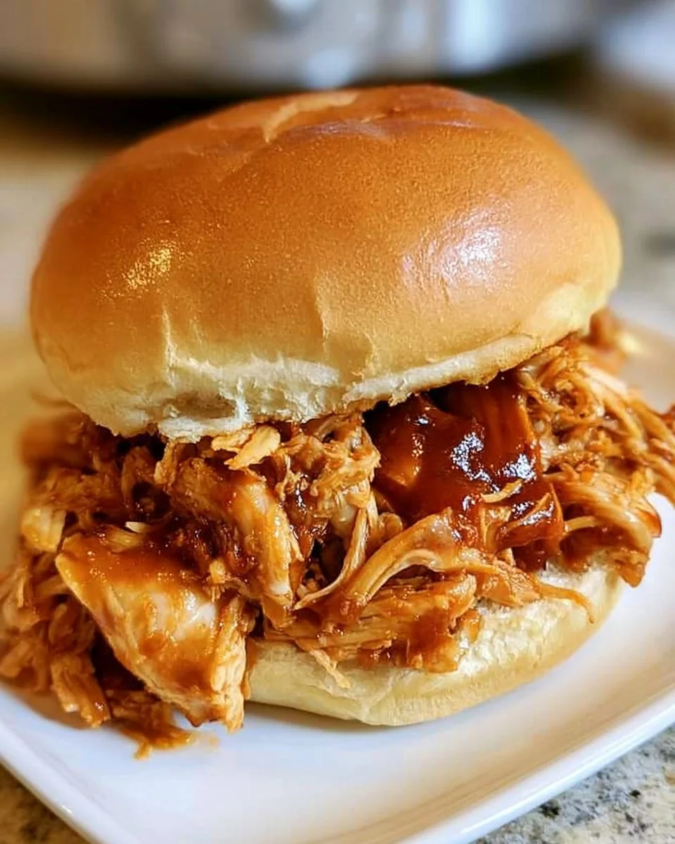 Best Crockpot BBQ Chicken with Easy Pulled Chicken