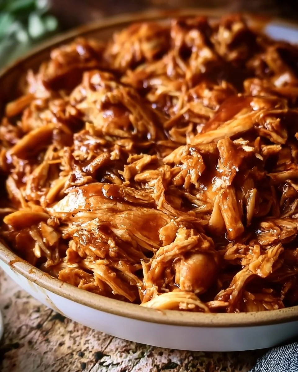 Best Crockpot BBQ Chicken with Easy Pulled Chicken