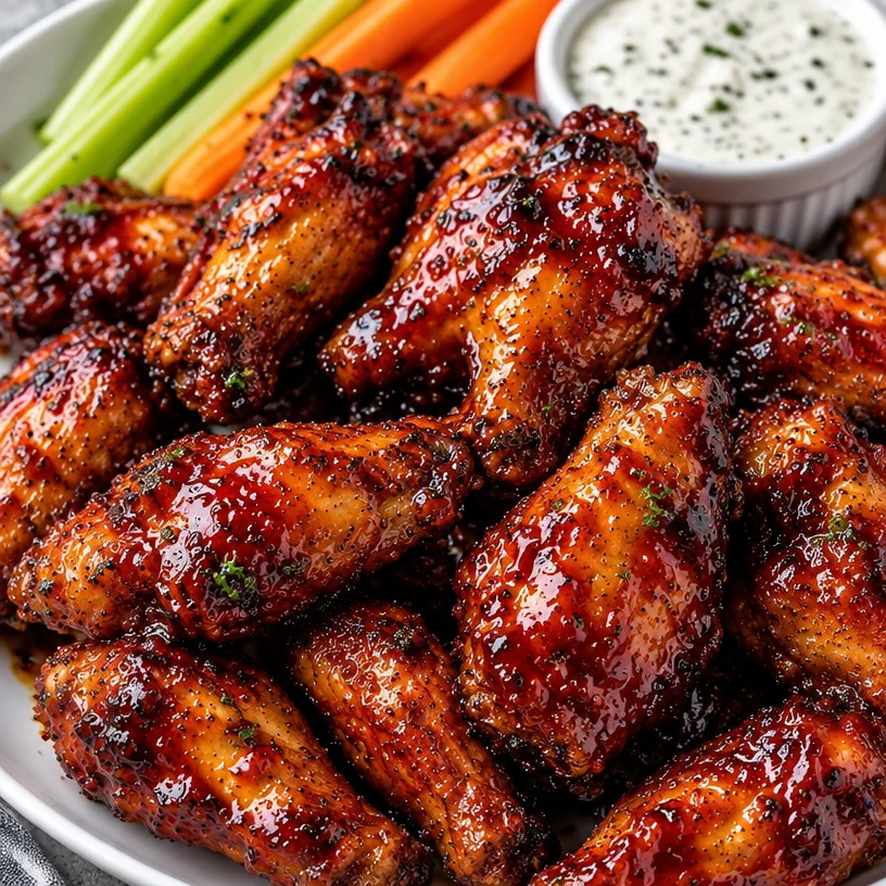 Best-Ever Crispy Baked BBQ Chicken Wings Easy No Fryer Needed