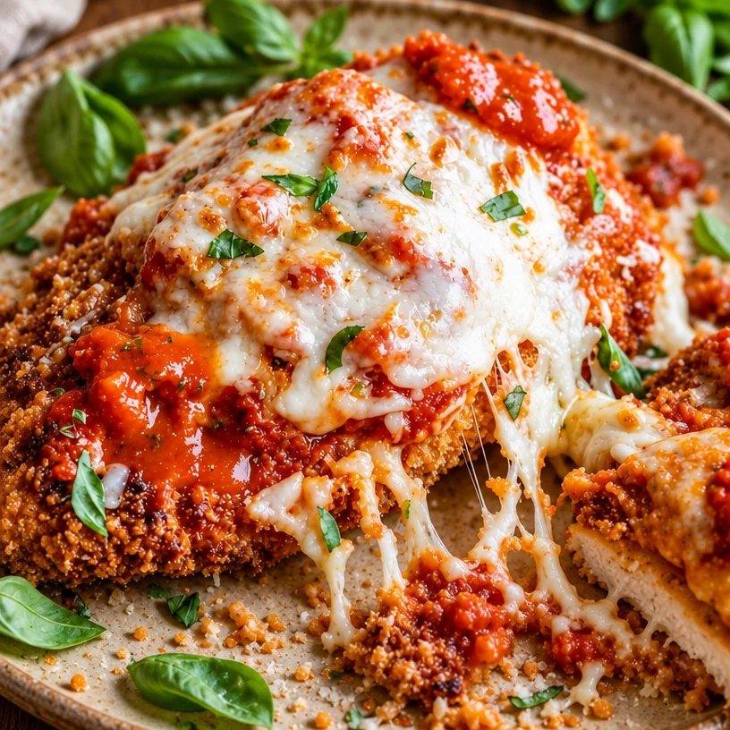 Best-Ever Crispy Chicken Parmesan Recipe - Easy Homemade Italian Dish