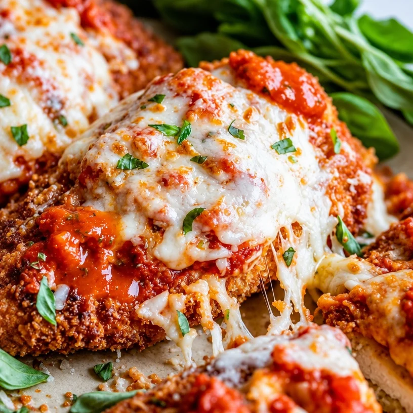 Best-Ever Crispy Chicken Parmesan Recipe - Easy Homemade Italian Dish