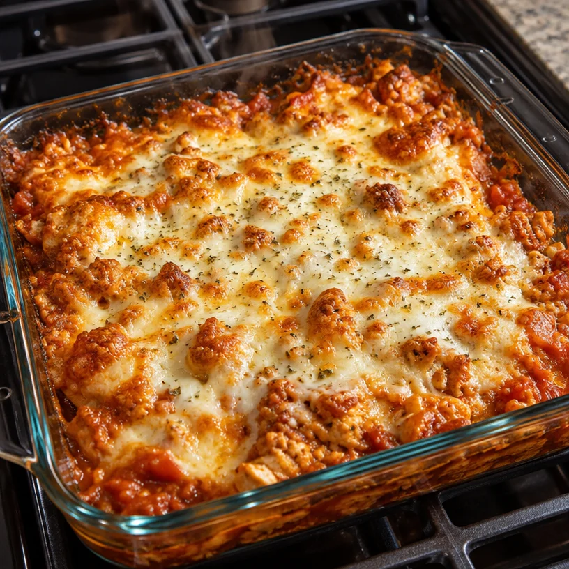 Best-Ever Easy Chicken Parmesan Casserole