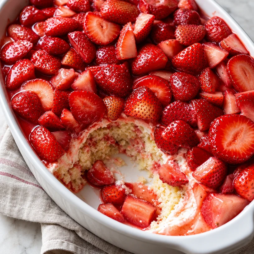 Best-Ever Strawberry Shortcake Cake Recipe - Easy & Homemade