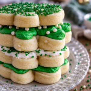 Delicious homemade sugar cookies on a baking sheet