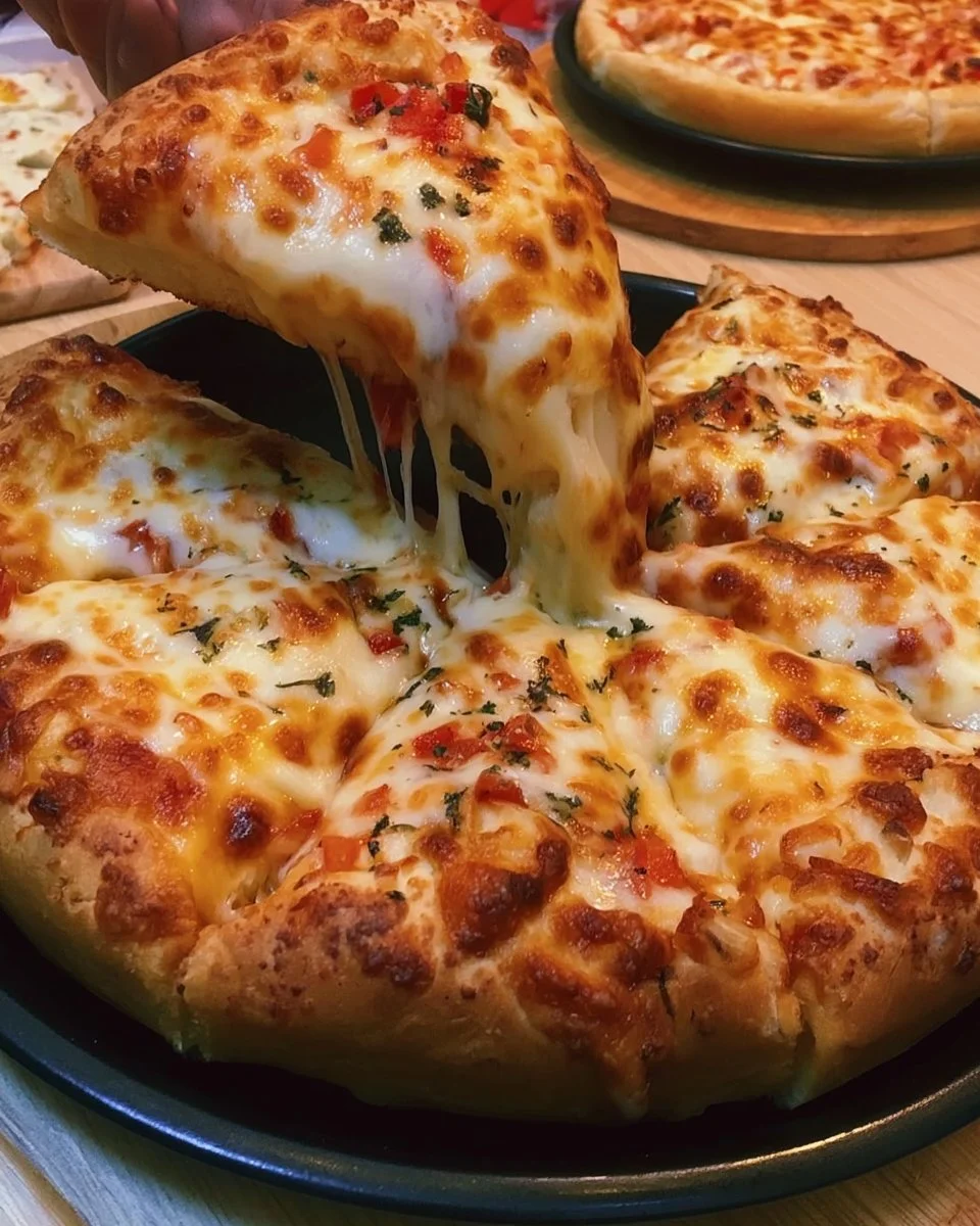 Cheese Pull Pizza Recipe