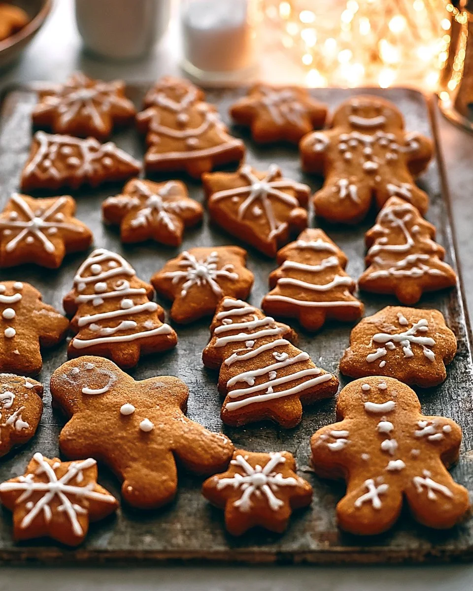 Classic Gingerbread Cut-Out Cookies