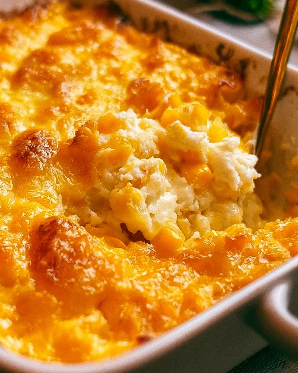 Cream Cheese Corn Casserole