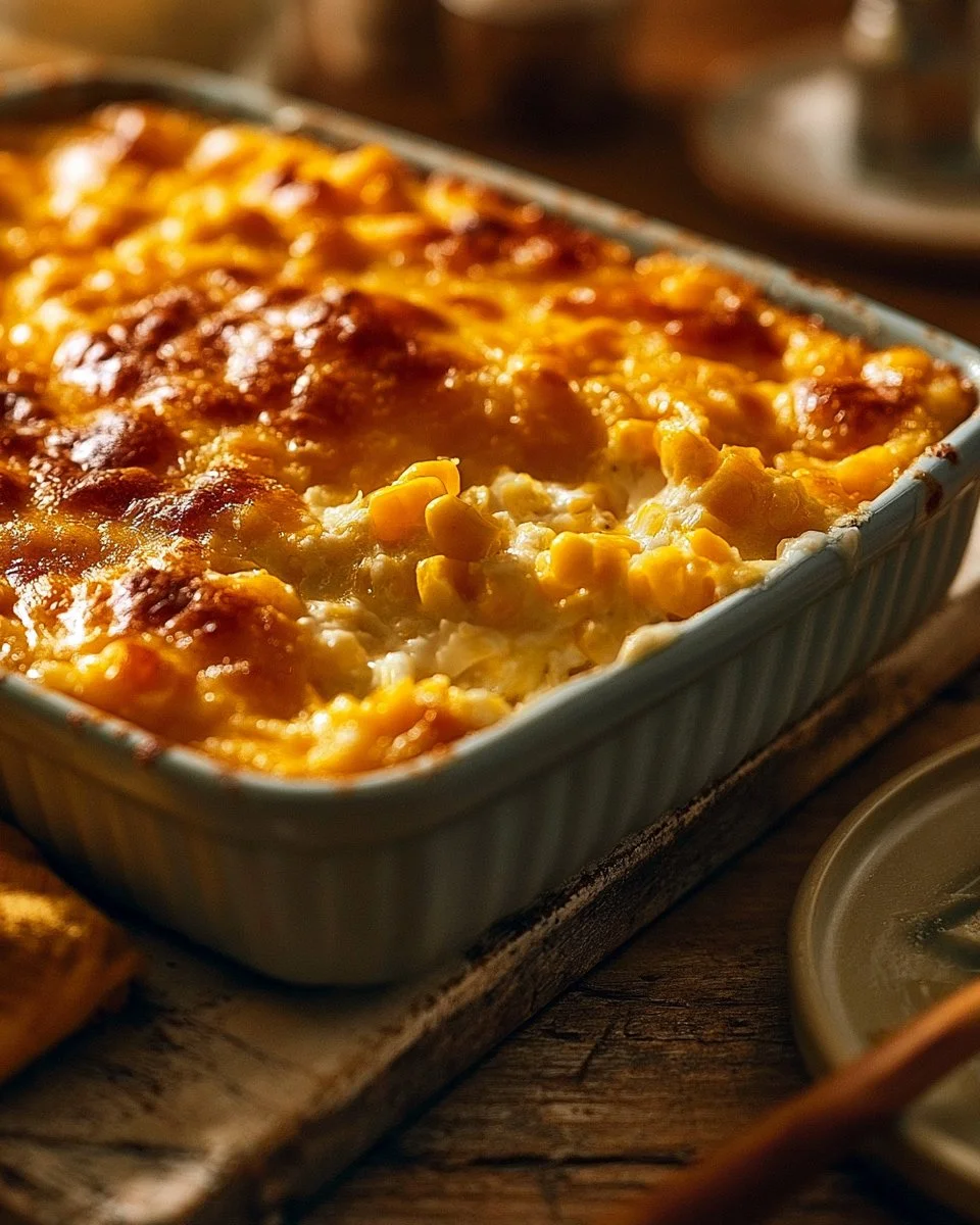 Cream Cheese Corn Casserole Recipe