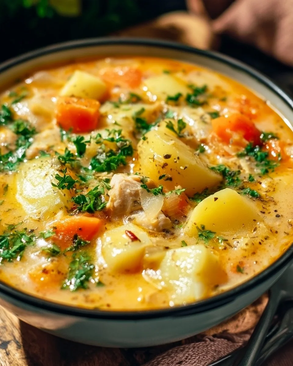 Creamy Chicken Potato Soup