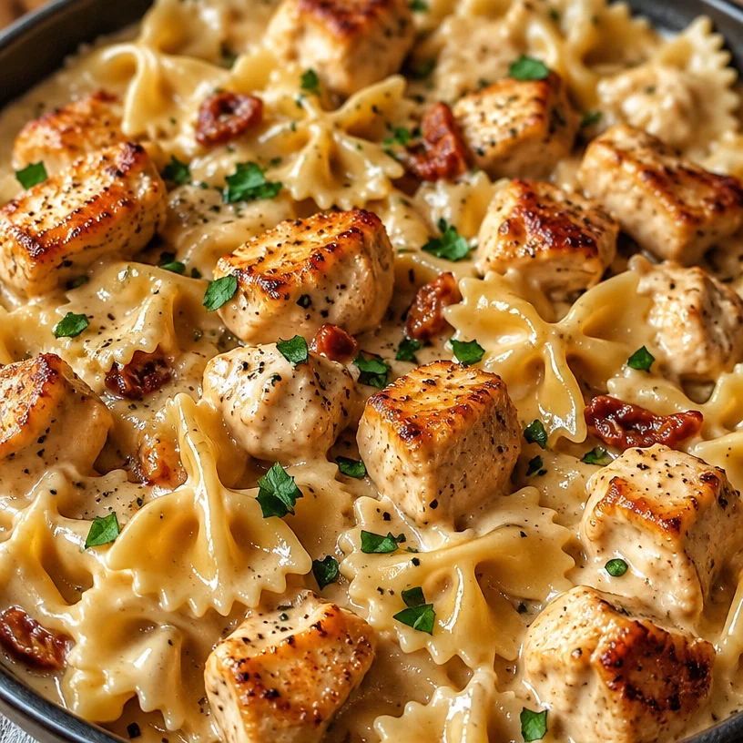 Creamy Marry Me Chicken Bowtie Pasta Recipe - Easy Homemade Delicious