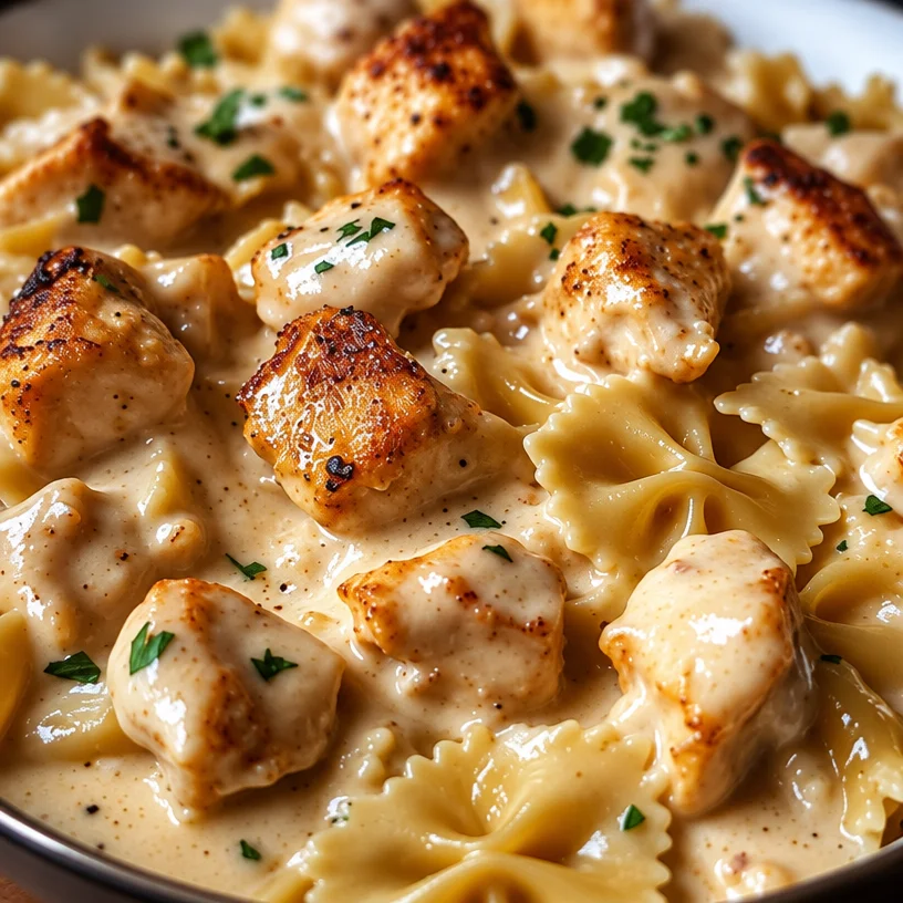 Creamy Marry Me Chicken Bowtie Pasta Recipe - Easy Homemade Delicious