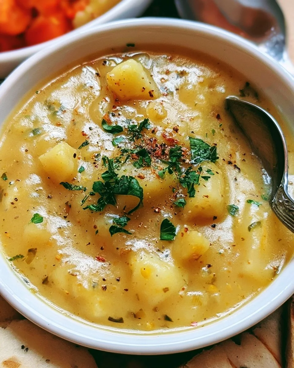 Creamy Vegan Potato Soup