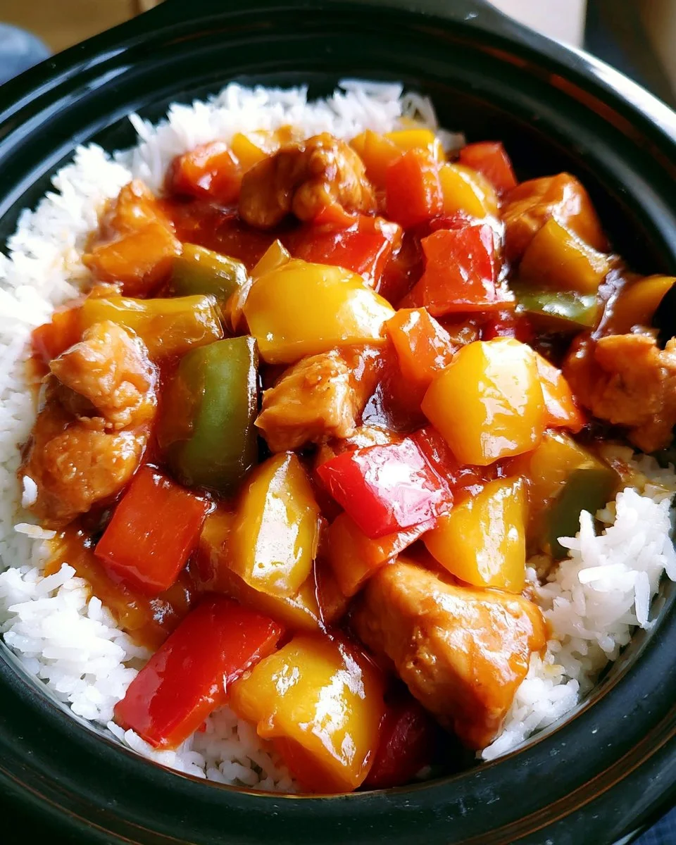 Crockpot Sweet and Sour Chicken Recipe