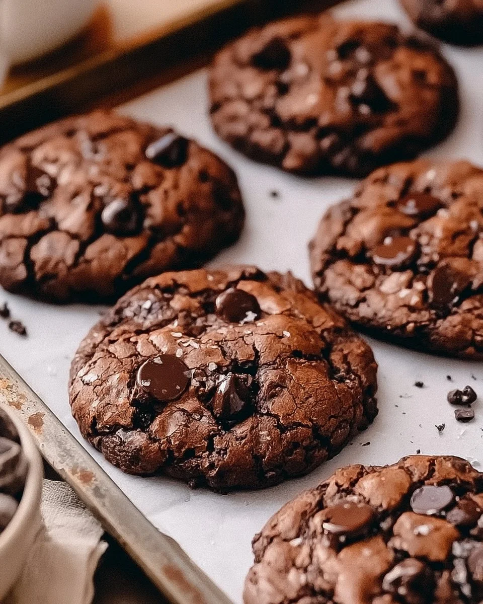 Double Chocolate Chip Cookies