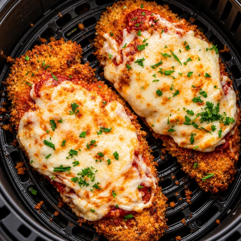 Easy Air Fryer Chicken Parmesan