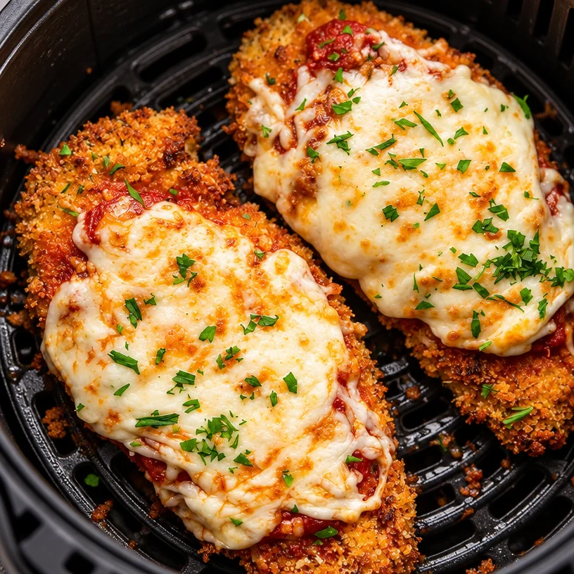 Easy Air Fryer Chicken Parmesan