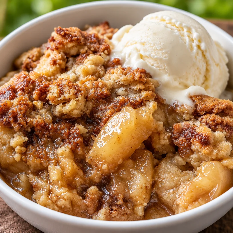 Easy Apple Cobbler Recipe with Canned Apples