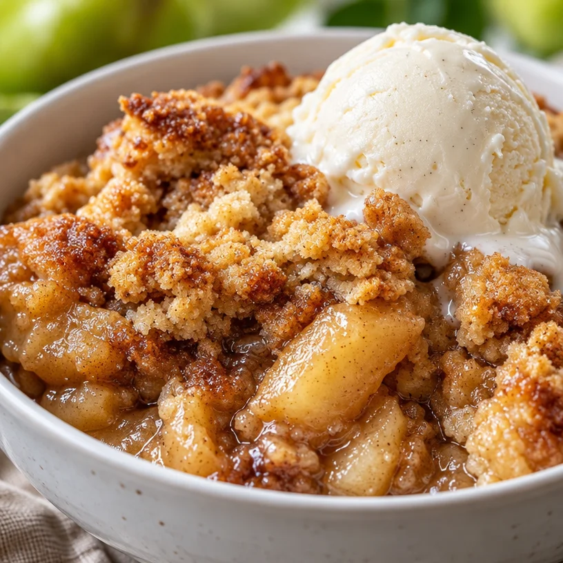 Easy Apple Cobbler Recipe with Canned Apples
