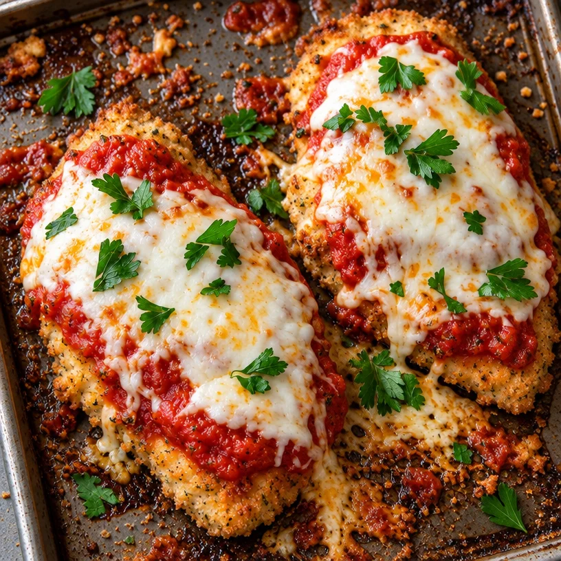 Easy Baked Chicken Parmesan Recipe: Quick and Delicious