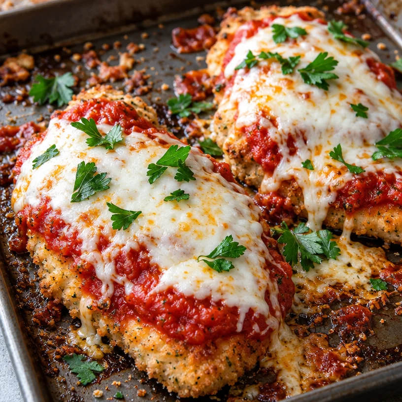 Easy Baked Chicken Parmesan Recipe: Quick and Delicious