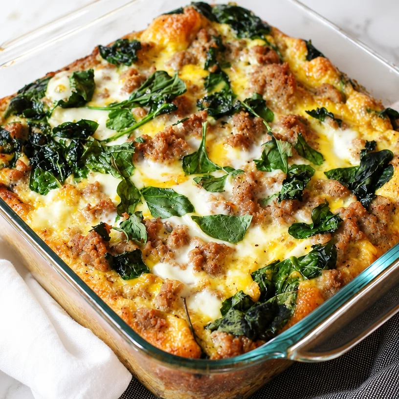 Easy Best-Ever Turkey Egg Breakfast Casserole Recipe