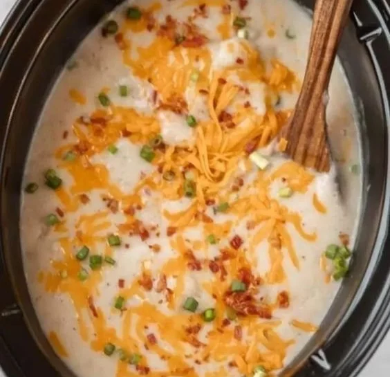 Easy Crock Pot Potato Soup Recipe