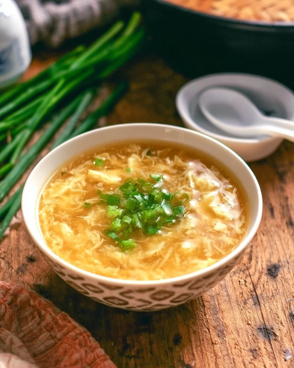 Easy Egg Drop Soup Recipe from Scratch