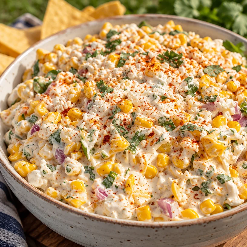 Easy Street Corn Dip Recipe - Quick, Delicious Party Appetizer