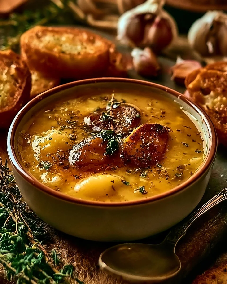 French Country Garlic Soup