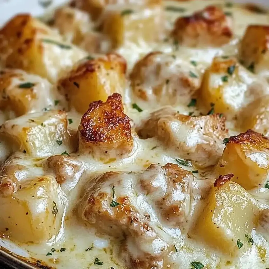 Garlic Parmesan Crockpot Chicken and Potatoes Recipe