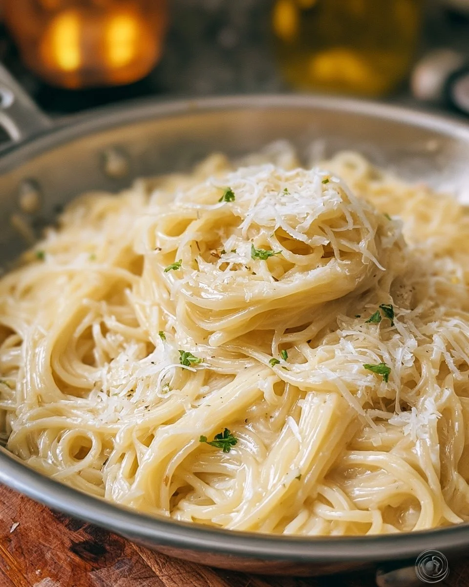 Garlic Parmesan Pasta Recipe