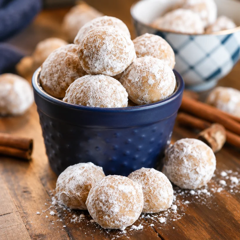 Gingerbread Snowball Cookies: Easy, Delicious Homemade Recipe