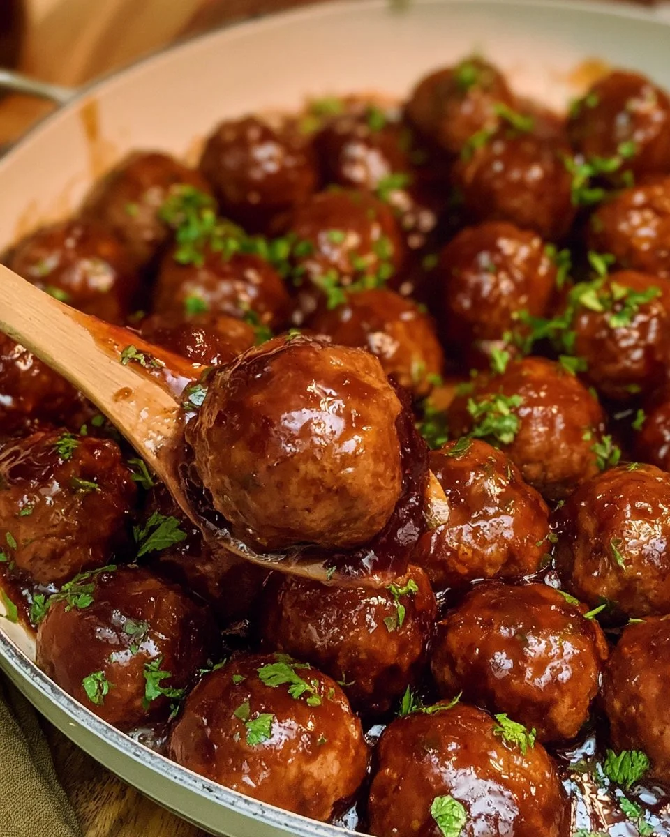 Grape Jelly Meatballs Recipe