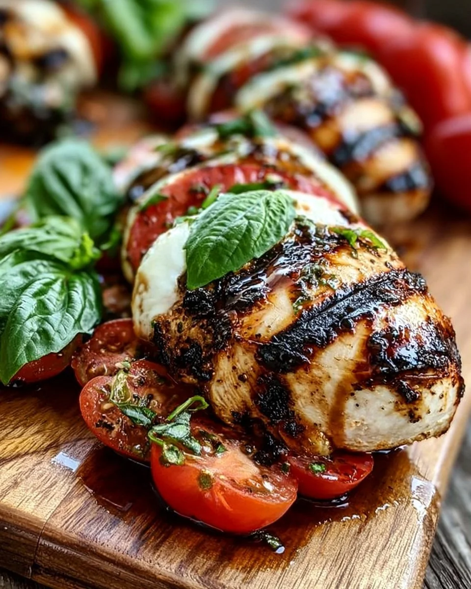 Grilled Chicken Caprese Recipe