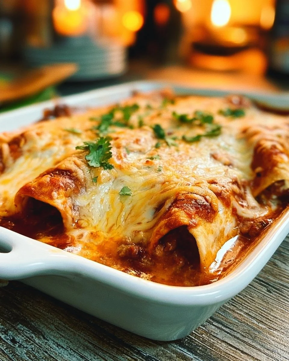 Ingredient Beef Enchiladas