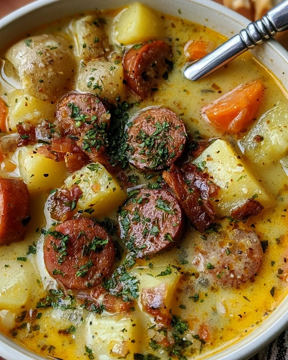 Kielbasa Potato Soup Recipe