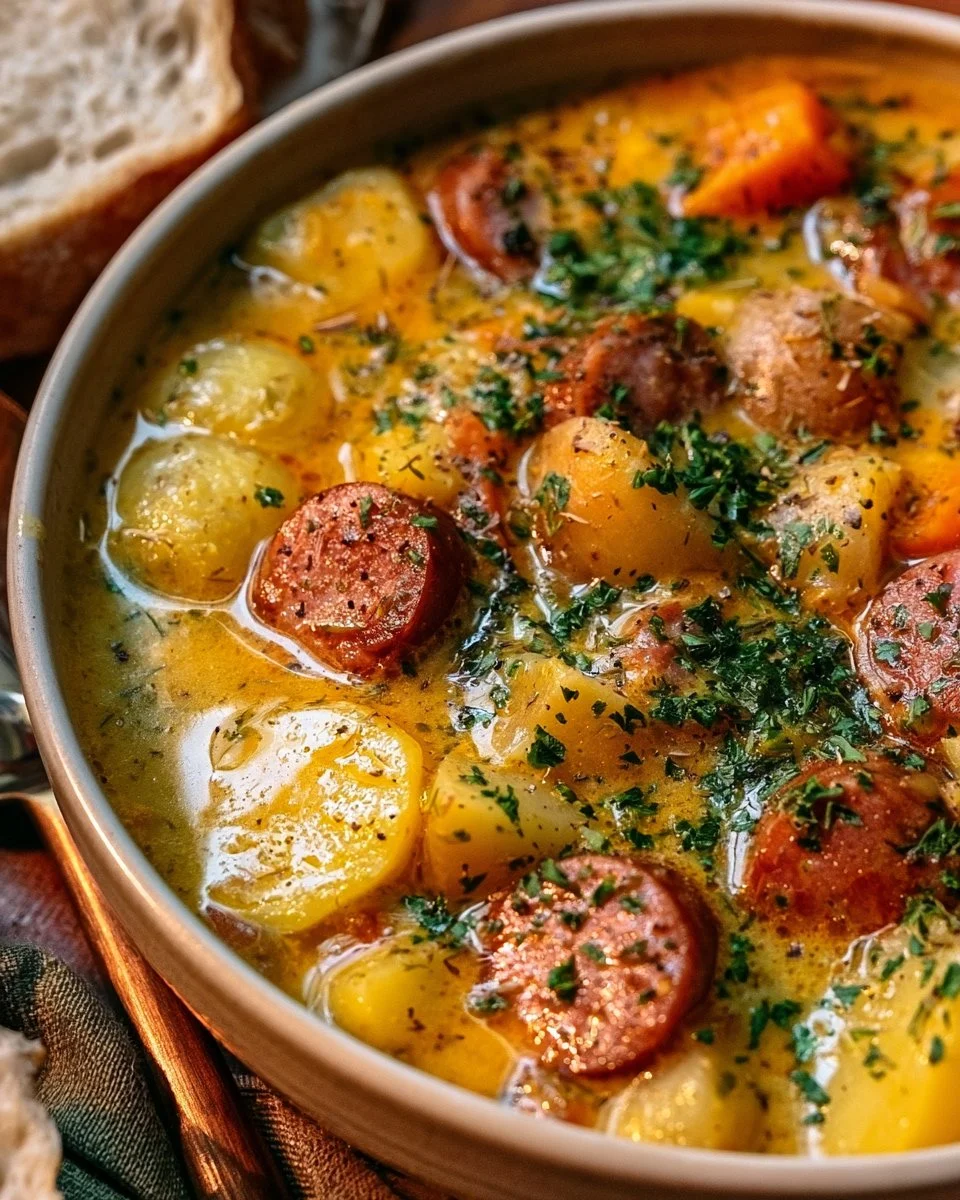 Kielbasa Potato Soup Recipe