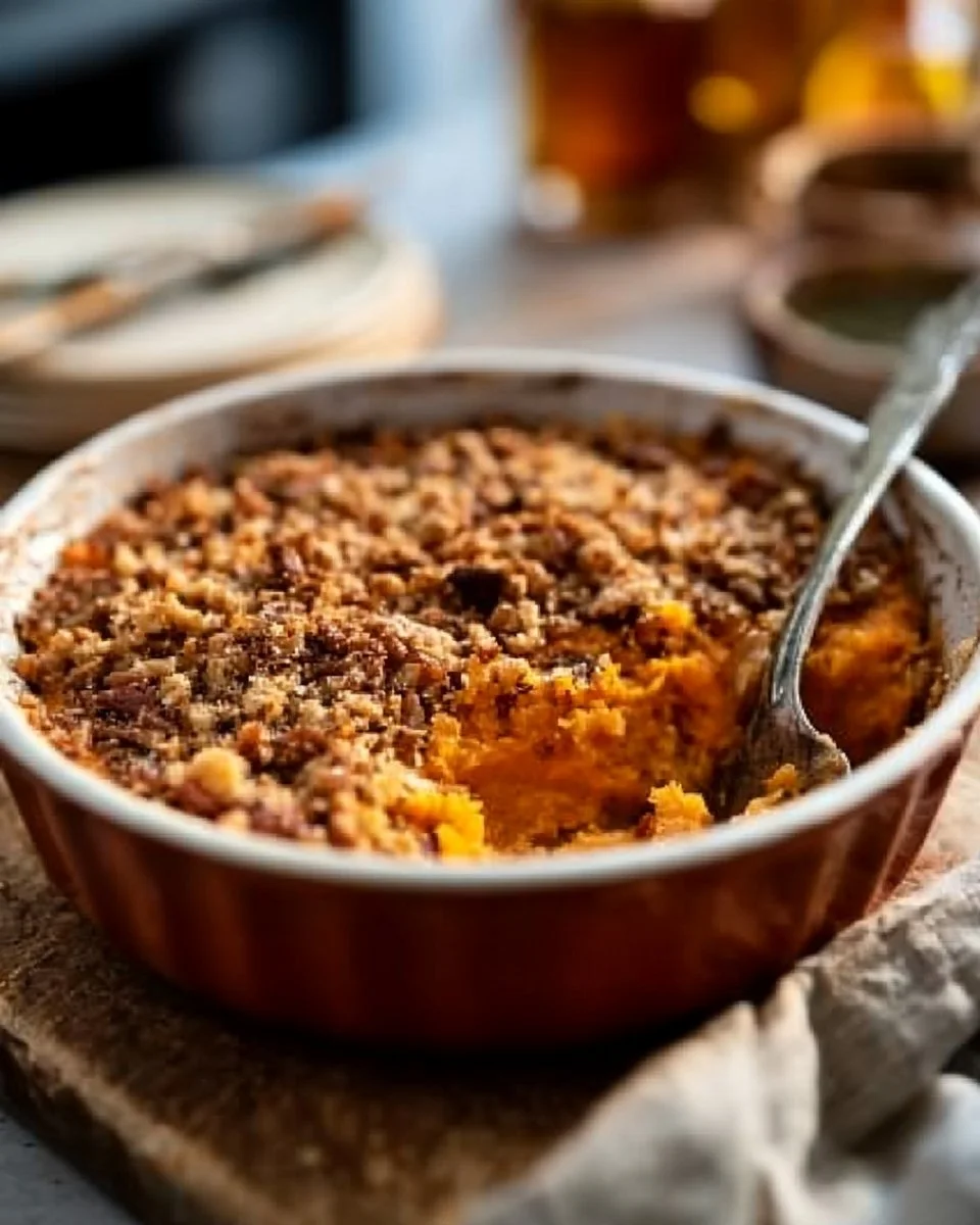 Low-Sugar Sweet Potato Casserole Recipe