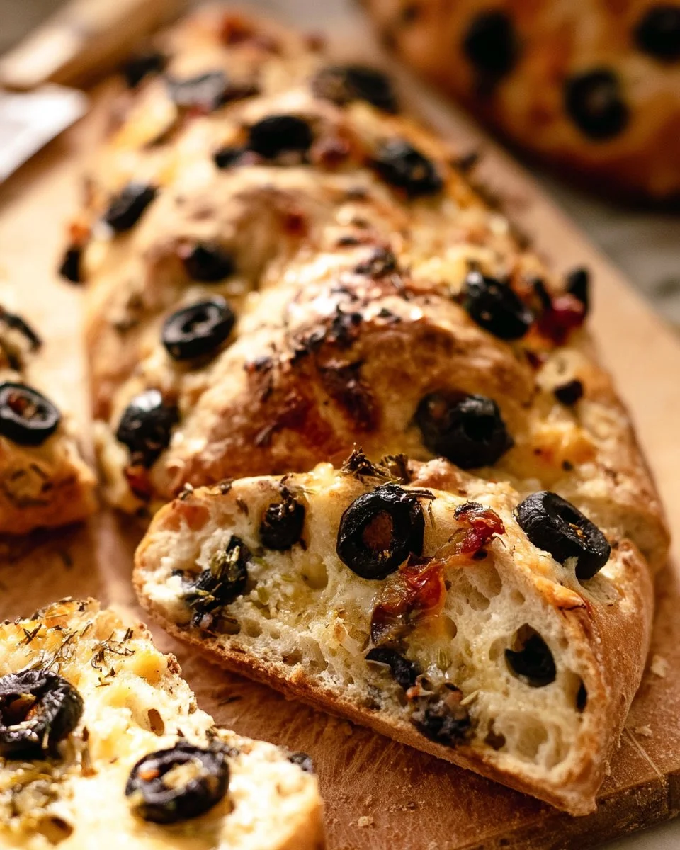 Olive and Cheese Bread