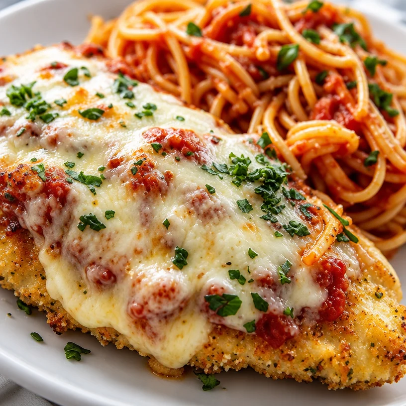 Oven Baked Chicken Parmesan: Quick Easy Homemade Recipe