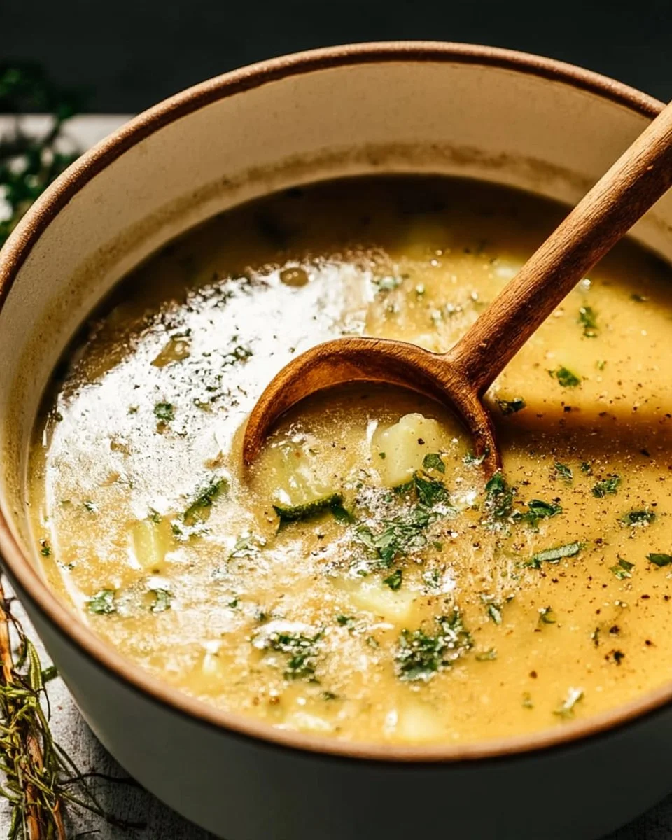 Potato and Zucchini Soup