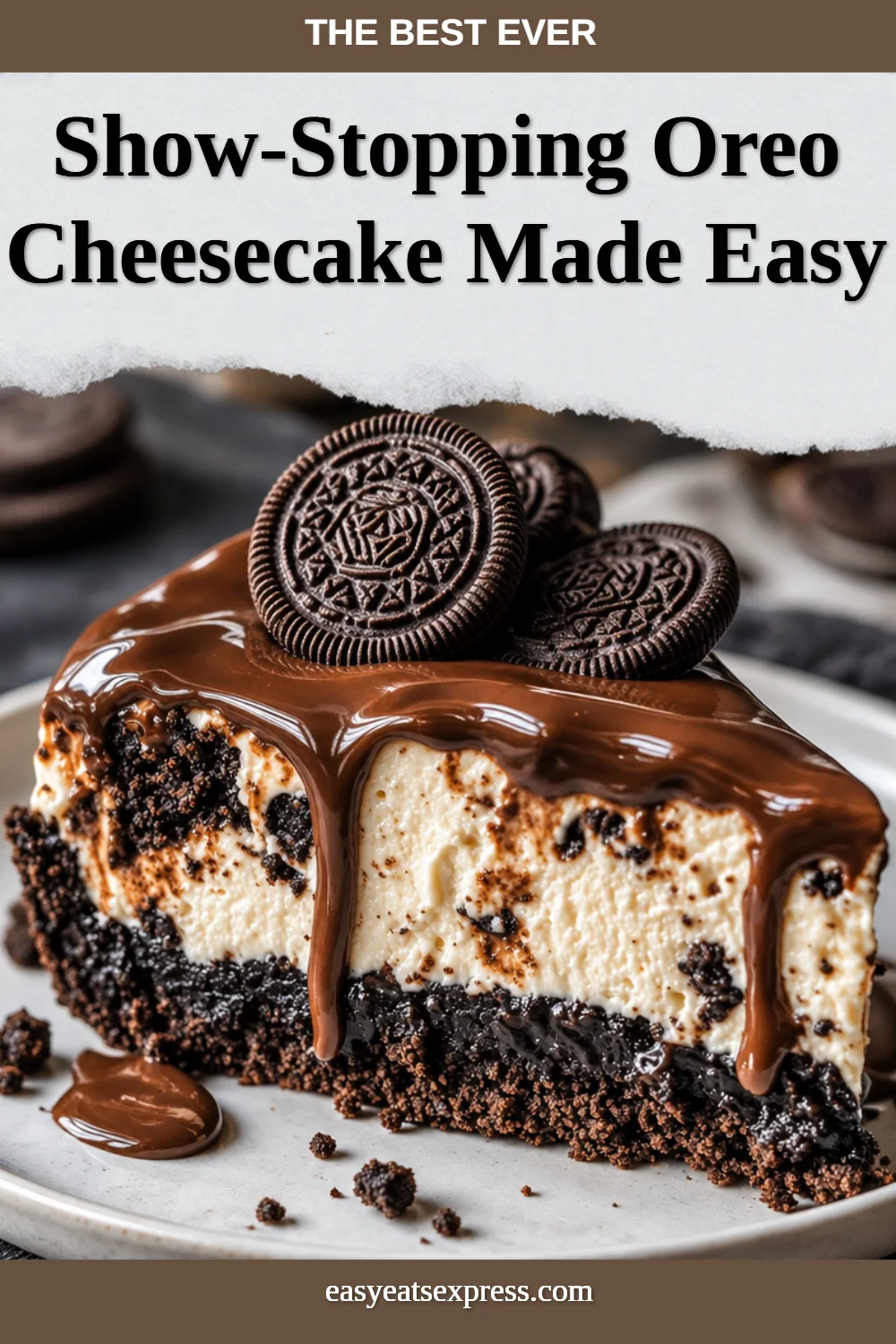 Show-Stopping Oreo Cheesecake Made Easy