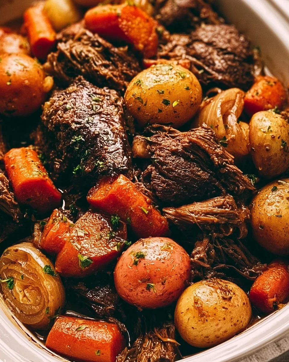 Slow Cooker Pot Roast Recipe