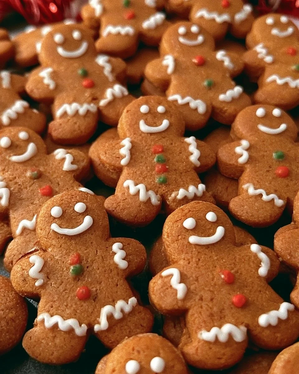 Soft &amp; Chewy Gingerbread Men Cookies