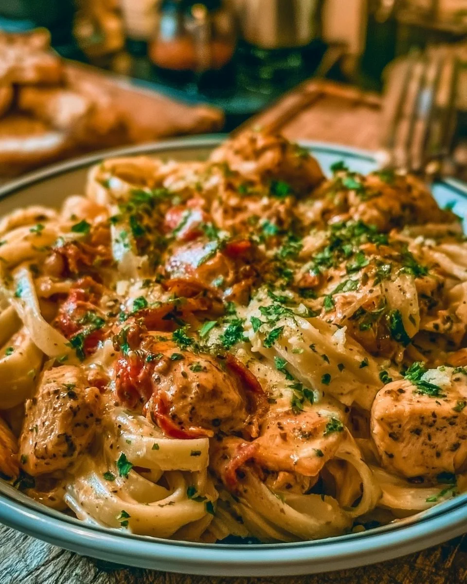 Spicy Cajun Pasta with Chicken