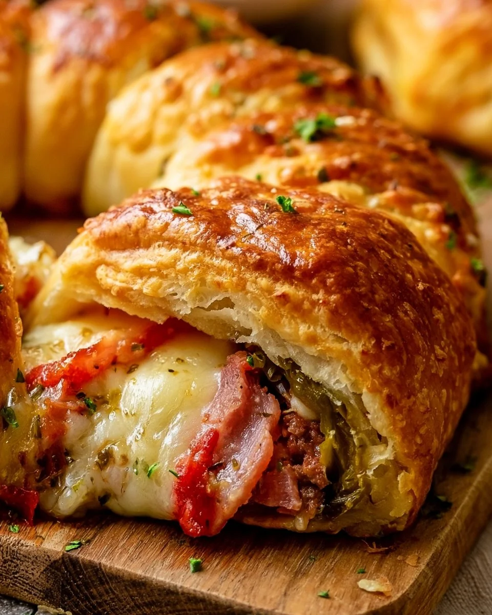 Spicy Italian Crescent Ring Recipe