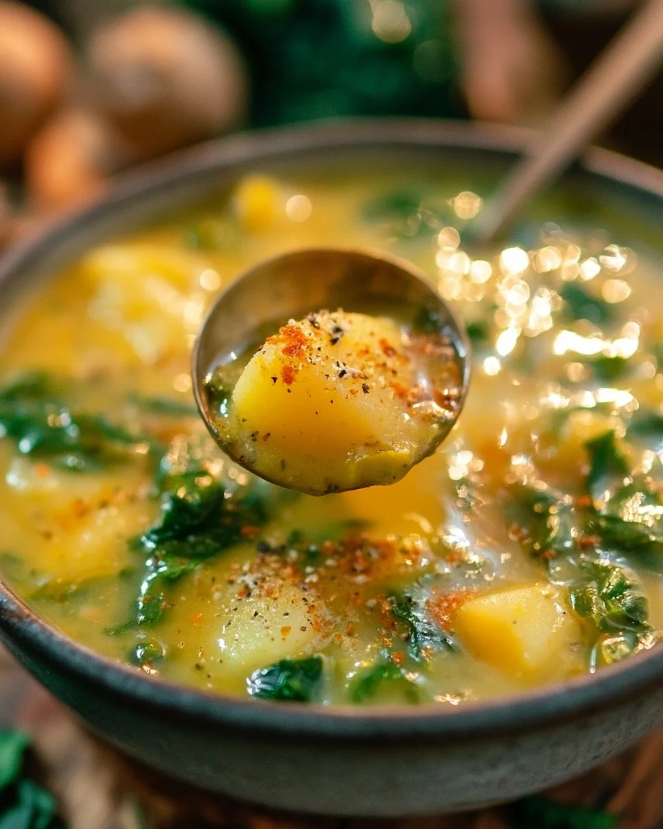 Spinach and Potato Soup
