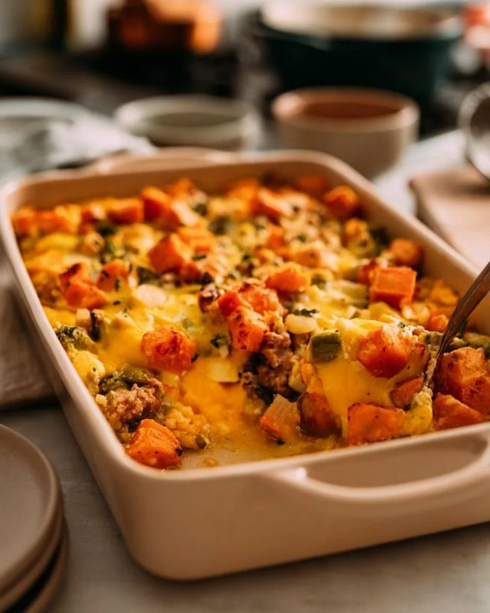 Sweet Potato Egg Breakfast Casserole Recipe